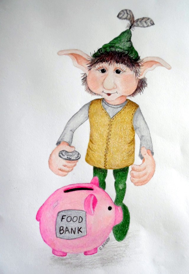 Brownie Feeds His Friends